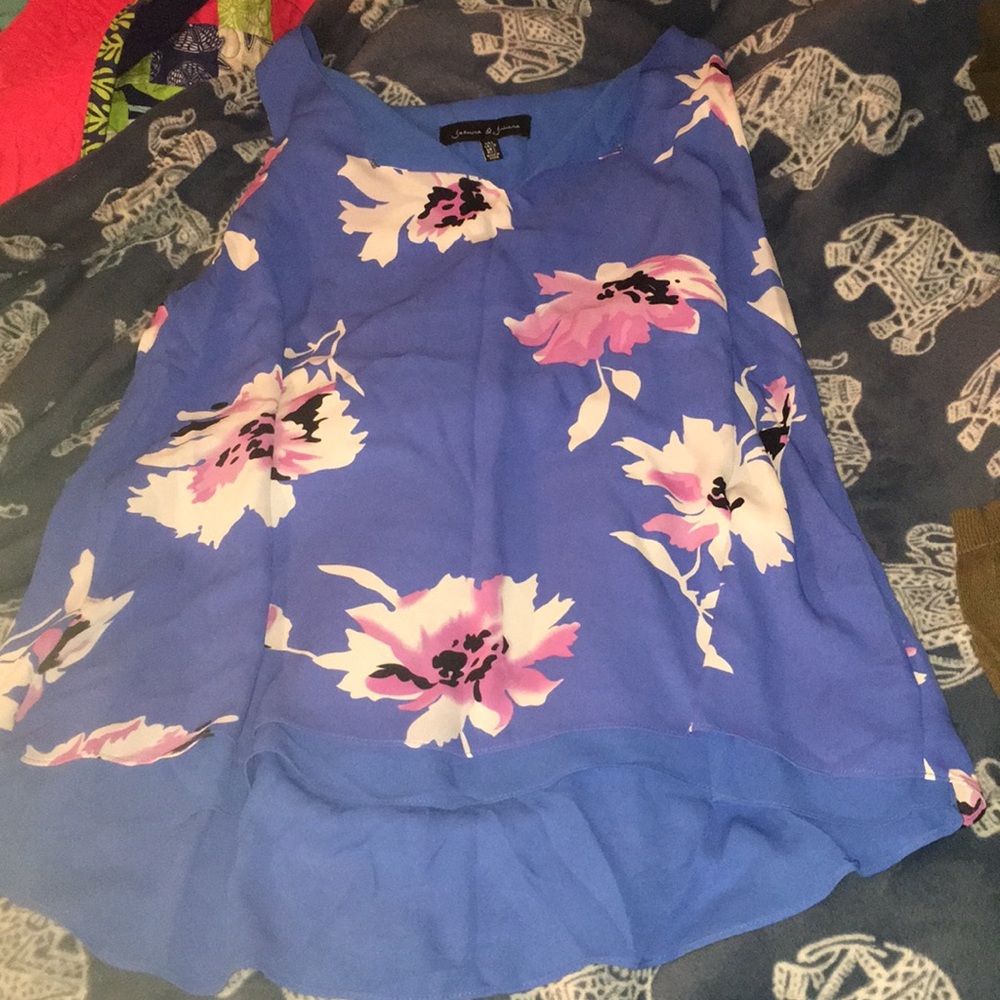 Floral Tank Tunic